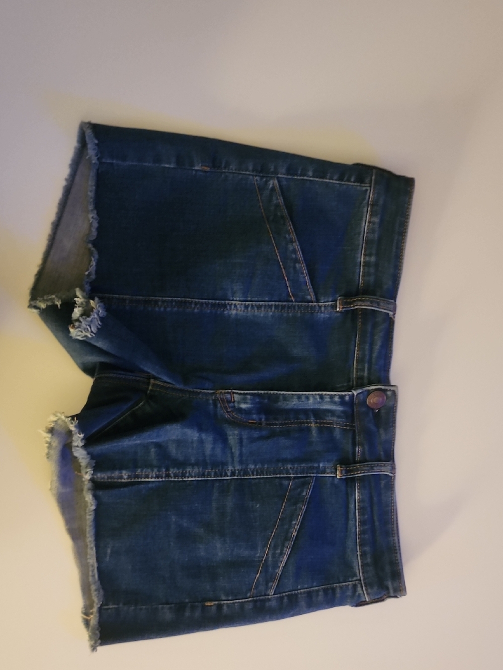 American Eagle Outfitters Denim Shorts in Dark Blue